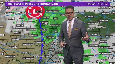 DFW weather forecast: Latest Dallas, Texas rainfall timeline | wfaa.com