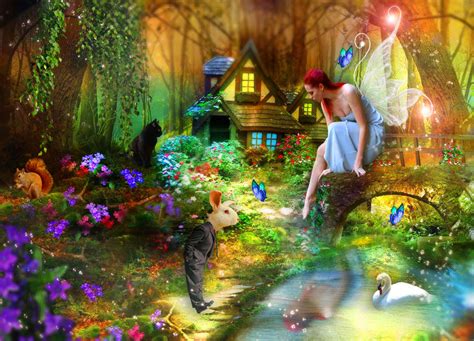 Magical fairy world by Kiirw-Dk on DeviantArt