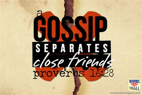 Bible Quotes About Gossip. QuotesGram