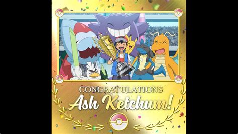 Pokemon's Ash Ketchum finally becomes world champion after 25 years ...