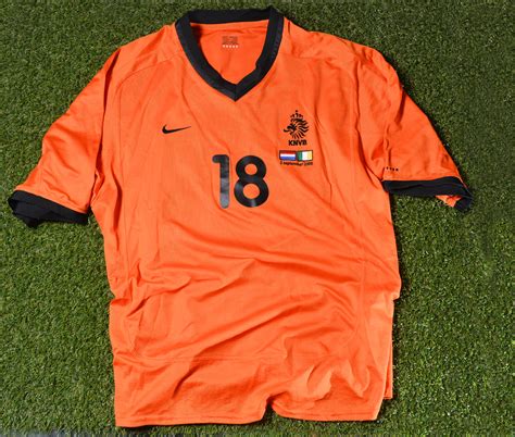 NETHERLANDS NATIONAL TEAM 2000/2001 MATCH WORN SHIRT vs EIRE *SEEDORF ...