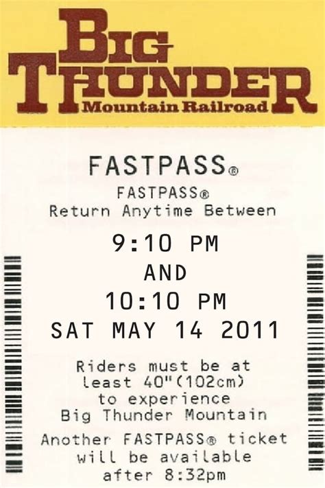 Nostalgic WDW Fastpass Ticket Signs Personalized Time & Date - Etsy