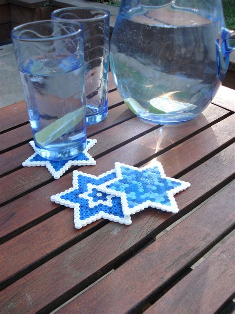 Hama beads as coasters Melty Beads, Fuse Beads, Hama Beads, Hama ...