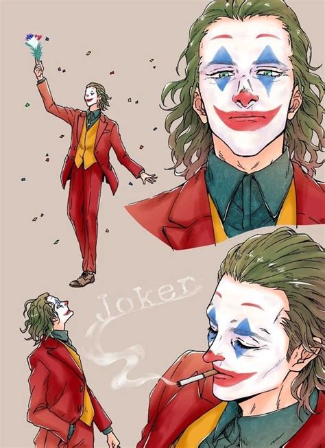 Joker fan art on Pixiv Joker Art Drawing, Joker Drawings, Boy Drawing ...