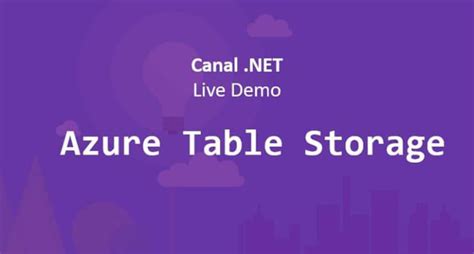 Evento Online Gratuito - Azure Table Storage (NoSQL) - 04/04