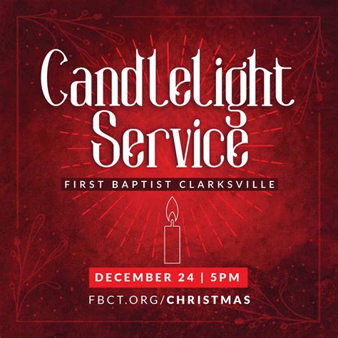 Christmas Eve Candlelight Service — First Clarksville