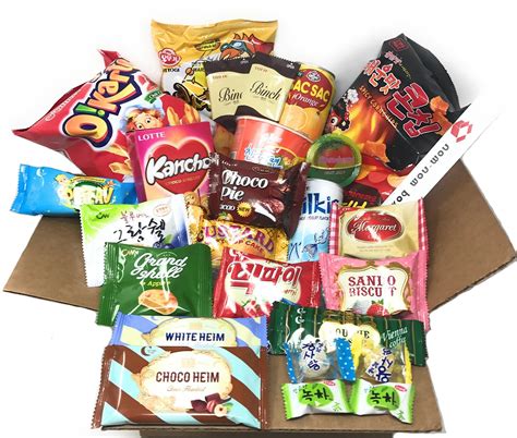 Ultimate Korean Snack Box (25 Count) | Variety Assortment of Korean ...