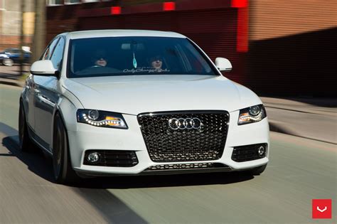 Slightly Customized White Audi A4 | CARiD.com Gallery