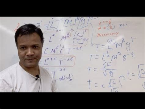 Physics Tutorial #6 | Dimensional Analysis - YouTube