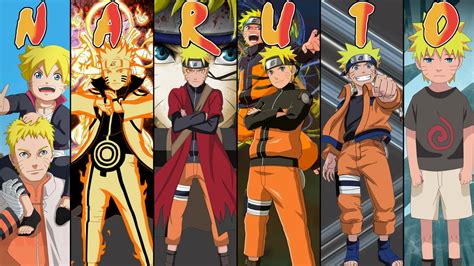 Naruto evolution by Dinocojv on DeviantArt