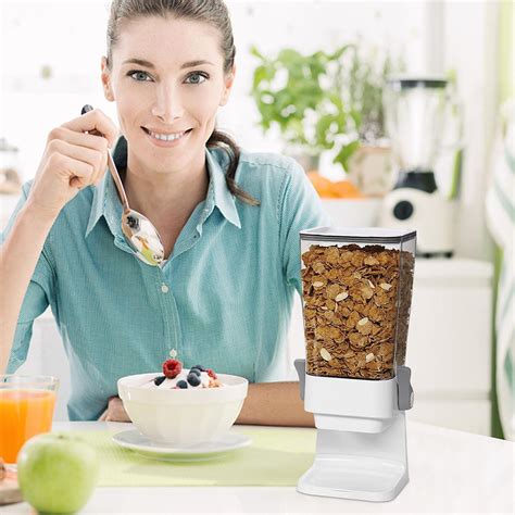 Cereal Dispenser Countertop With Lids, 5l Organization And Storage ...