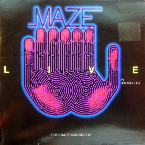 Maze Featuring Frankie Beverly - Live In Los Angeles (1986, Vinyl ...