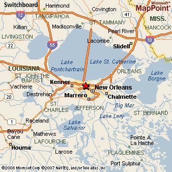 Where is Metairie, Louisiana? see area map & more