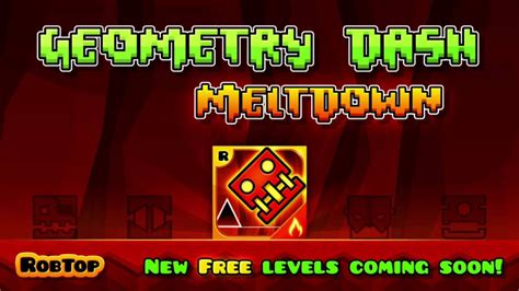 GEOMETRY DASH MELTDOWN RELEASE DATE AND MORE INFO ! - YouTube