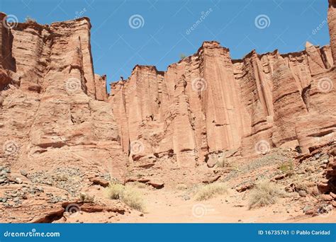 Talampaya Canyon National Park, Argentina. Stock Image - Image of cliff, sedimentary: 16735761