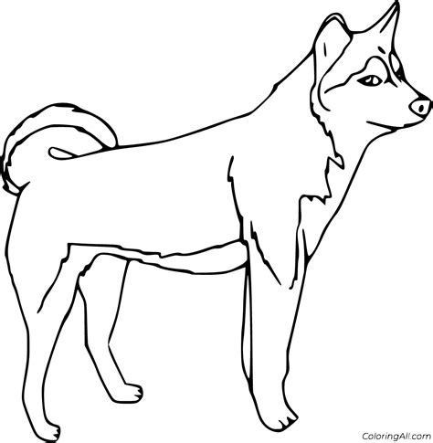 Husky Coloring Pages (21 Free Printables) - ColoringAll