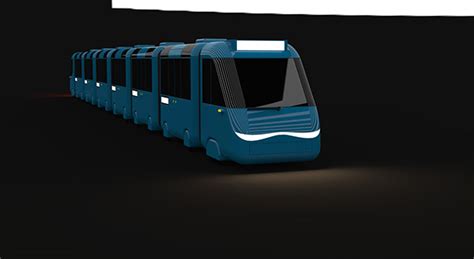 Light Rail Vehicle Design - Personal Project on Behance