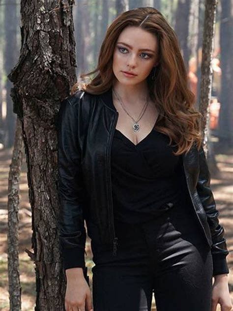 Legacies Danielle Rose Russell Black Leather Jacket - The Movie Fashion