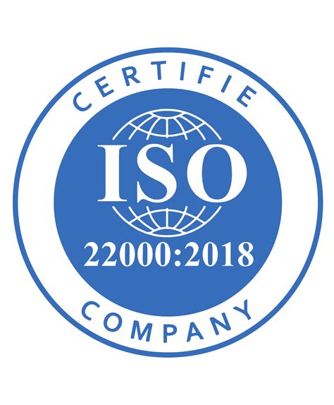 certificación ISO 22000 : 2018 - MegaLabel