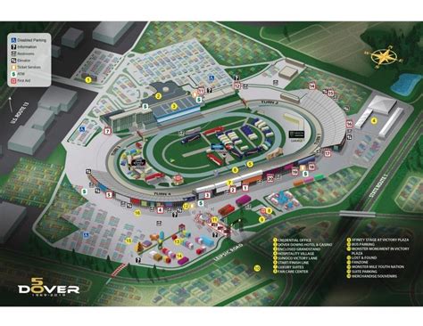 Facility Camping Grandstand Maps Dover International Speedway ...