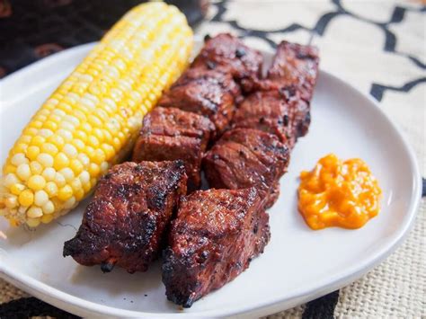 Anticuchos de carne - Caroline's Cooking