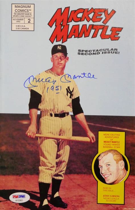 Mickey Mantle | PSA AutographFacts℠