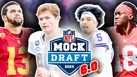 2024 NFL First-Round Mock Draft For All 32 Picks