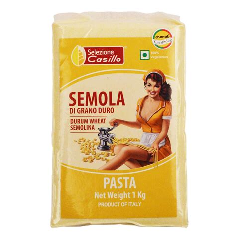 Casillo Durum Wheat Semolina Type Italian Pasta Flour, 1kg : Amazon.in: Grocery & Gourmet Foods