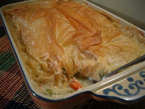 Comfy Cuisine- Home Recipes from Family & Friends: Phyllo Chicken Pot Pie