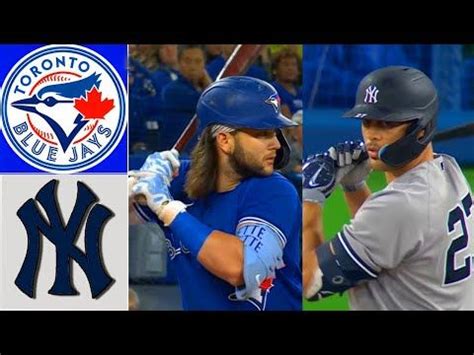 Blue Jays vs Yankees Highlights September 27, 2022 - MLB Highlights | MLB Season 2022 in 2022 ...