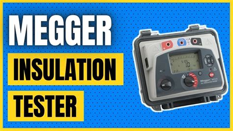 Megger MIT515-US Insulation Tester, 10 Teraohms Resistance, 5kV Multi-Range Test Voltage - YouTube