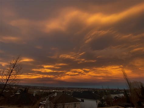 Beautiful Chinook sunset! : r/Calgary