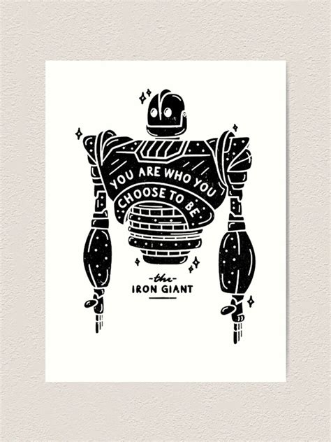 "The iron giant" Art Print by Ikasan | Redbubble | The iron giant, Disney tattoos, Art