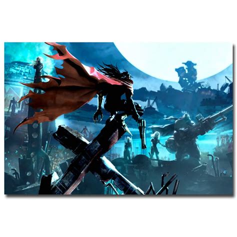 Genesis Final Fantasy VII Art Silk Fabric Poster Print 13x20 24x36inch Hot Game Picture for ...