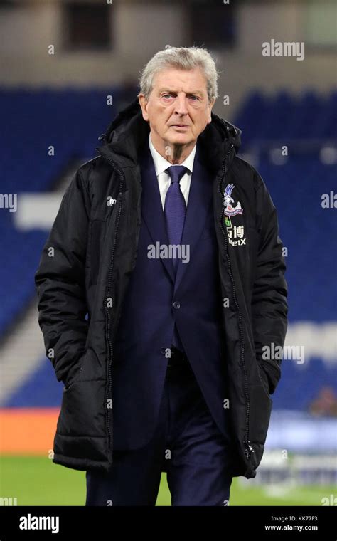 Crystal Palace manager Roy Hodgson before the Premier League match at ...