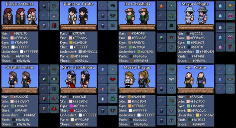 Steins;Gate character Vanity sets in Terraria : r/steinsgate