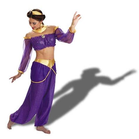 Aladdin Disney Jasmine Deluxe Adult Costume - SpicyLegs.com