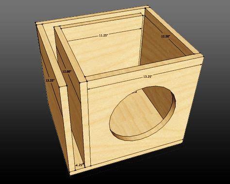 Image result for ported single 10" woofer box | Cajon para subwoofer, Planos de altavoces ...