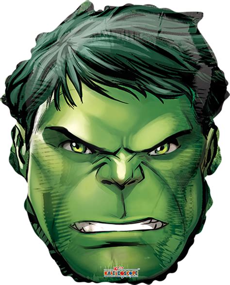 Download HD Avengers Assemble - Hulk Cartoon Face Transparent PNG Image ...