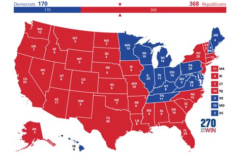 2024 Electoral Map Interactive - Deni Cindelyn