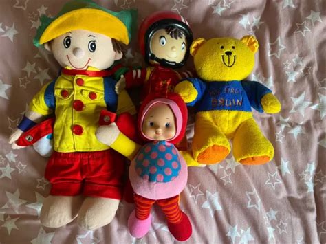 VINTAGE 90S BABY Bruin Bear Safari Sam City Toys Butterfly Plush Noddy AF £14.99 - PicClick UK