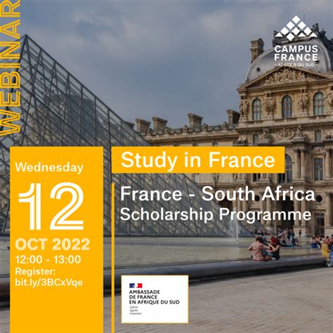 France - South Africa Scholarship Programme #2 | Campus France