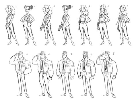 Characters design for an animation pitch :: Behance