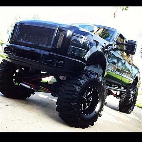 Black Lifted Ford