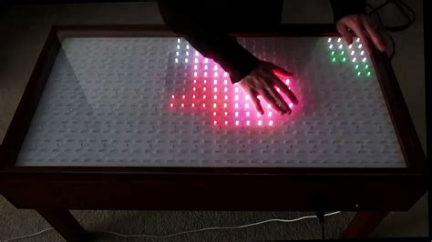 DIY Interactive LED Coffee Table