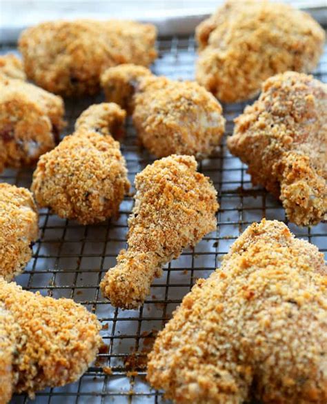 Healthy Gluten Free Baked "Fried" Chicken - Gluten Free on a Shoestring