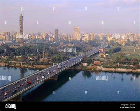 6th October Bridge, Cairo, Egypt Stock Photo - Alamy