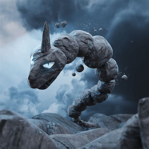 My version of Onix, how do you like this #Pokemon? - Finished Projects - Blender Artists Community