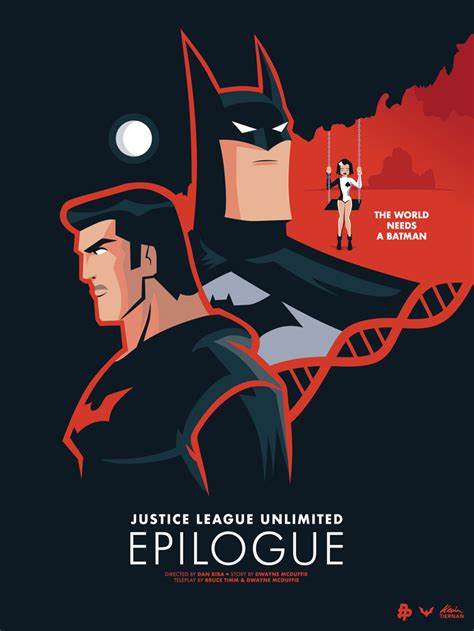 Justice League Unlimited: Epilogue (Poster Posse Batman Tribute ...