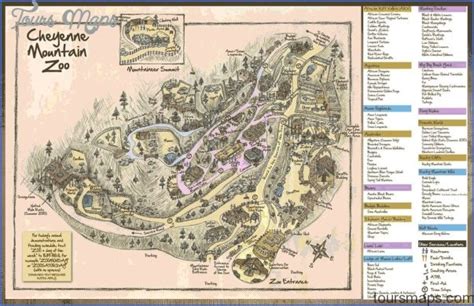 Cheyenne Mountain Colorado Map - ToursMaps.com